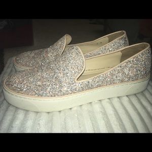 Stuart Weitzman Biarritz Glitter Skate